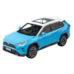 1/22 Toyoto RAV4 maastur Sulamist Automudel Diecast & M&auml;nguautod Maastiku Metallist Automudel Heli ja Valgusega M&auml;nguauto Kogumisobjektid Kingitused