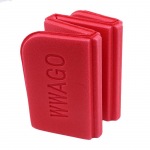 Pehme kahekordne veekindel matkapiknik, kaasaskantav padjaga madrats kokkupandav &otilde;ue istmepadi punane