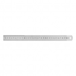 30 cm joonlaud 30 cm m&otilde;&otilde;detava pikkusega l&auml;bipaistev skaala T&auml;pne roostevabast terasest metallist joonlaud koos 2 m&otilde;&otilde;tjaga