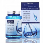 FARM STAY Collagen Ampoule 250 ml - Ampułka z kwasem hialuronowym i kolagenem