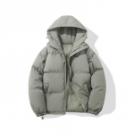 Meeste talvine suur paksendatud sulejope, soe, vaba l&uuml;hike vabaaja lukuga &uuml;hev&auml;rviline &otilde;ue sulejope S