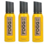 FOGG Dynamic Body Spray Deodorant Spray - For Men & Women (360 ml, Pack of 3)