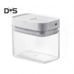 &Otilde;hukindel toidukonteiner kaanega BPA-vaba k&otilde;rge l&auml;bipaistvusega virnastatav disain teravilja kuivtoidu hoiukarp 500ML