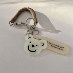 Korea INS Bear V&otilde;tmehoidja T&uuml;drukute Kott Amulett Akr&uuml;&uuml;l armas Spiraalne Vedruripats Sisset&otilde;mmatav v&otilde;tmehoidja Pael