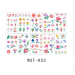 New Little Fresh Tattoo Sticker Watch Children's Face Waterproof INS Arm Sticker Toy Set 10Pcs set Cute Cartoon 4