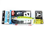 Jackall Metal Jig Bambluz Slow 100 grammi Glow Belly Lens Iwashi (8022) black