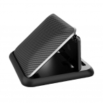 Autotelefoni hoidik Universaalne armatuurlauatelefoni kinnitus auto libisemisvastase mati jaoks, silikoonist imipadi, reguleeritav tugi 3,5-7 tolli jaoks must