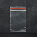 0,08 mm PE isekleepuv kott niiskuskindel l&auml;bipaistev sulgemiskott pakendivooder dokumentide plastikkaitsekate 8x12cm 100pcs