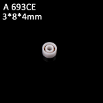 1 tk t&auml;iskeraamiline laagrirullik rulllaager Zro2 suletud kuullaagri materjal K&otilde;ik tsirkooniumoksiidi keraamilised kuullaagrid