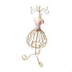 Jewelry Necklace Holder Stand for Display And Storage in Apartment Pink