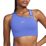 Nike As&uuml;mmeetrilise Rihmaga Disain Mugav Hingav Treening Spordirinnahoidja Naiste aluspesu Sinine DM0570-413 S