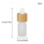 1 tk 5&ndash;100 ml j&auml;&auml;klaasist tilgutipudel, t&uuml;hi kosmeetikatoodete pakend viaalid eeterlike &otilde;lide pudelid 5ml