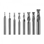 1mm-12mm HSS 2 fl&ouml;&ouml;di otsaga freesfrees CNC sirge varrega freesimine puidut&ouml;&ouml;tlemist&ouml;&ouml;riista otsafreesfrees puidul&otilde;ikuritele 12mm