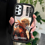 V&auml;rvitud mustriga Big Wave Edge pehmest silikoonmaterjalist Macaron telefoni&uuml;mbris, p&otilde;rutuskindel kaitsev kummist korpus Samsung Xiaomi Poco Redmi jaoks Samsung A13 5G must