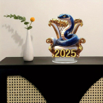 Snake Desktop Ornament Skulptuur Kuju aasta kaunistus kontoris s&ouml;&ouml;gituba