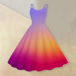 Naiste moega tr&uuml;kitud Seksikas Olkaimeta Gooti kokteilikleit Punk, vintage kleit. L sinine