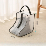 Kingade tolmukate v&otilde;rgust l&auml;bipaistev jalatsi ja saabaste hoiukott t&otilde;mblukuga kaasaskantav reisitolmu korraldaja kaitsekott