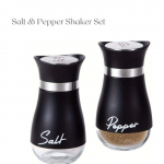 2pcs Seasoning Shaker Glass Bottles Spices Storage Barbecue Condiment Jar Salt Pepper Boxes For Kitchen Gadget Tools Organizer