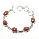 Dicorich Glass Handmade 925 Sterling Silver Jewelry Bracelet 7-8 i0f62