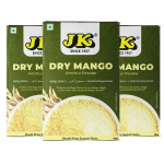 JK Amchur | Kuiv mangopulber | Amchoor | Aamchuri pulber (100g) &ndash; Naturaalne, v&uuml;rtsikas v&uuml;rts toiduvalmistamiseks, India kulinaarne 3 tk