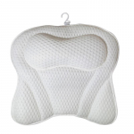 Vannipadi kaela- ja seljatoe jaoks, SPA vannipadi peatoe padjaga koos iminappadega pehme mullivanni padi valge