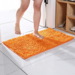Vannitoa vaibamatt Pehmed imavad vannivaibad, libisemiskindel pehme ja karvas vannivaip, vannimatid vannitoa p&otilde;randale, vannile ja du&scaron;ile 50*80cm oranž