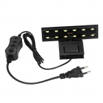 5 W &uuml;li&otilde;huke akvaariumi LED-valgusti &uuml;lihele klambriga valgustuslamp 12 LED-i akvaariumi paagi jaoks