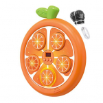 Puuvilja Muusika Poksimismasin Kinnastega Seinale Paigaldatav Bluetooth-&uuml;hilduv Reguleeritav Nutikas LED Poksitreeningu Sihtm&auml;rk L&ouml;&ouml;gipadi Sweet Orange