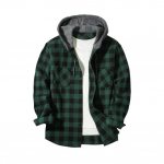 S&uuml;giskevadine meeste s&auml;rk Kapuutsiga pingutusn&ouml;&ouml;r pikkade varrukatega, v&auml;rviga sobiv ruuduline tr&uuml;kis &Uuml;herealine igap&auml;evane koolis&auml;rgi Coa kodus&auml;rk M veinipunane v&auml;rv