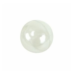 Boule en plastique cristal de 6cm