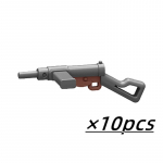 II maailmas&otilde;ja s&otilde;jalised ehitusplokid, s&otilde;duri kuju, relv, m&auml;nguasi, snaiper, allmasin AK karabiinp&uuml;ssi tarvikud armee tellised, mudel B081