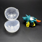 Mini Dinosaurusauto Mudel Munas Deformatsioon Autod Muutuvad Tegevuspall Kollektsioon Uudsed M&auml;nguasjad Kingitus