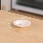 Magusad roosad keraamilised taldrikud Kodu Maitsvad toidud Suured supikausid Pidu p&auml;rastl&otilde;unatee Magustoit Puuviljataldrik Peen lauan&otilde;ud