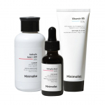 Akne ravikomplekt (100 ml + 30 ml + 50 g), Aknevastase komplekti komplekt, minimalistlik