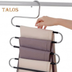 Roostevabast terasest p&uuml;ksiriiul Mitmekihiline riidepuu korraldaja Tugev kandev&otilde;imega multifunktsionaalne riidepuu p&uuml;ksiriiul 1pc