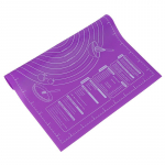 45x60 cm silikoonpadjaga k&uuml;psetusmati leht Eriti suur k&uuml;psetusmatt taigna rullimiseks pitsataigna nakkumatu masina hoidiku k&ouml;&ouml;git&ouml;&ouml;riistad