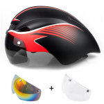 Wildside Triatloni TT Kiiver magnetprillidega - Uus v&otilde;istlusvalmis jalgrattakiiver One Size