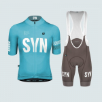 Klubi Suvi 4-v&auml;rviline Meeskonna Maantee 2025 Jalgrattakost&uuml;&uuml;mi Komplekt L&uuml;hikeste Varrukatega S&auml;rk ja Traksip&uuml;ksid Meeskonna Pro V&otilde;istlus Jalgrattariided MTB Riietus XL