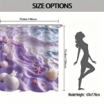 4 tk Luksuslik v&otilde;luv lilla Veekindel Du&scaron;ikardina Komplekt Dekoratiivne Vannitoakomplekt Libisemiskindel Vaip WC-kaas Vannimatt Ja 12 Konksu 4PCS Full Set