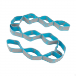Looped Yoga Strap for Flexibility Enhancement in Dance And Gymnastics sinine