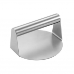 Vastupidav roostevabast terasest reguleeritav burgeripress, kaasaskantav kotletimasin k&auml;epidemega, kompaktne matkamiseks ja grillipidudeks, kommertskvaliteediga 1PCS