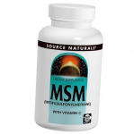 MSM, Met&uuml;&uuml;lsulfon&uuml;&uuml;lmetaan, MSM 1000, Source Naturals 60 tabletti (03355006) 60tab