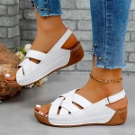 Lamedad platvormid sandaalid naiste kingad suvekleit mood rannasussid vabaaja trendid pl&auml;tud k&otilde;ndimine 36