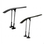 Bike Fenders Front and Rear Set Adjustable against Splashing Water Dust Universal Tire