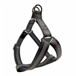 Reguleeritavad koera Y rakmed hingavad peegeldavad kutsikarakmed v&auml;ikesele keskmisele suurele koerale Chihuahua vest Labradori lemmikloomatarbed Bust 42-57cm must