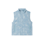 Nike Veekindel Korvpalli Soojus Elegantne Jacquard Vest Meeste Vestid Denim-Sinine-Roheline Valge HF7721-464 M white