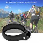 &Uuml;likerge alumiiniumsulamist 34,9 mm maastikuratta maanteejalgratta istmeposti klamber (Must)