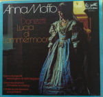 LP plaat GAETANO DONIZETTI - ANNA MOFFO - Lucia Di Lammermoor 85917XR Eurodisc 1971 Saksamaa Klassikaline Kasutatud gray