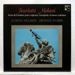 LP plaat SCARLATTI MELANI JUDITH NELSON D Aariad Kantaadid Sopranile Trom HM5137 HARMONIA MUNDI 1984 Euroopa Klassikaline Kasutatud
