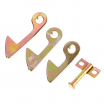 1Komplekt (1 lukk + 2 v&otilde;tit + 4 metallist konks) Elektriauto t&otilde;ukeratta sabakasti lukustus Pagasiruumi lukustustarvikud Mootorratta tagalukud